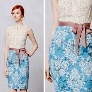 Byron Lars for Anthropologie Fleur De Lys Dress 6